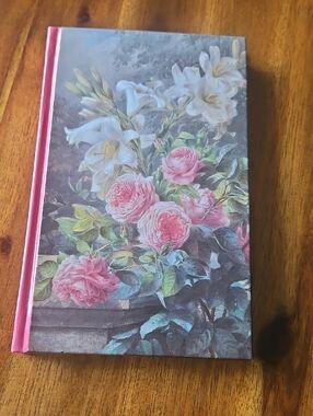 Floral Journal with Lined Pages.
